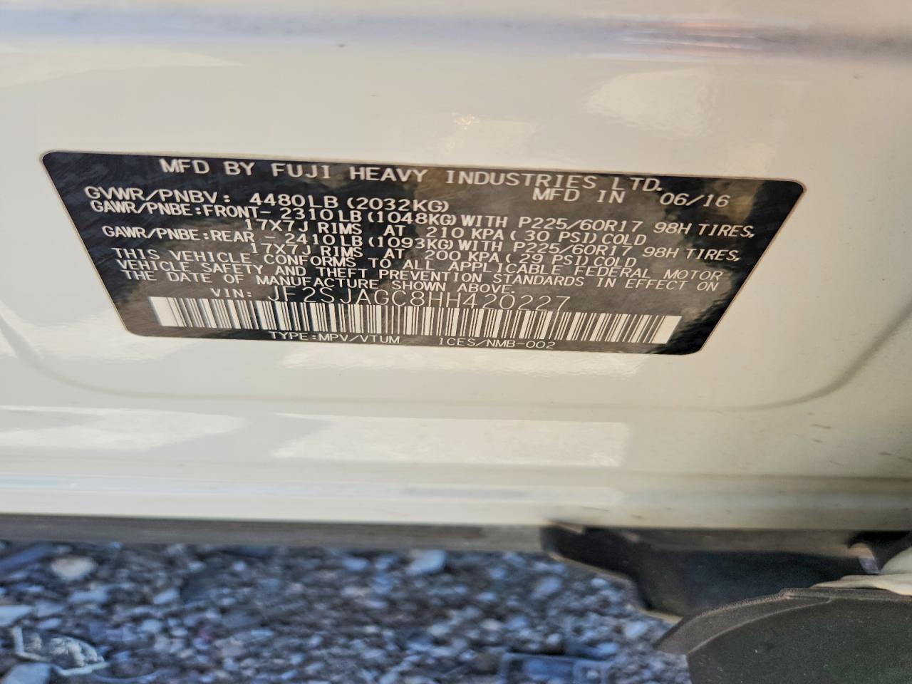2017 Subaru Forester 2.5I Premium - zdjęcie 13