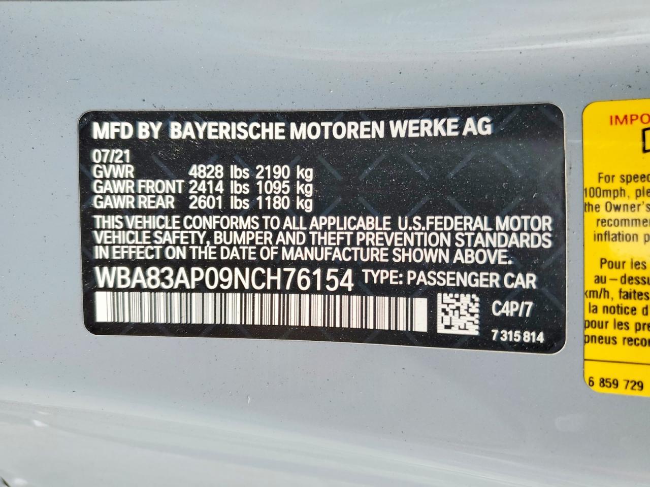 2022 BMW M440I - zdjęcie 13
