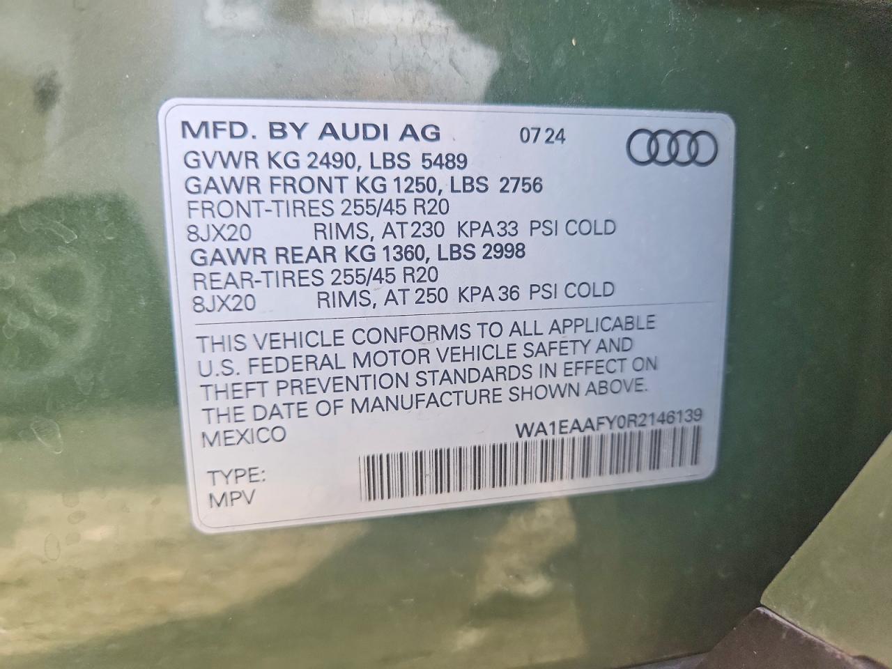 2024 Audi Q5 Premium Plus 45 - zdjęcie 13