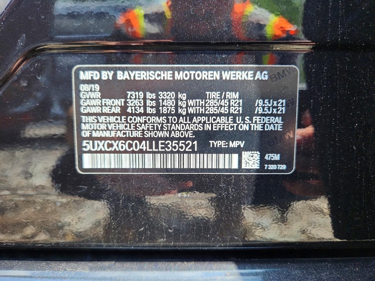2020 BMW X7 M50I - zdjęcie 13