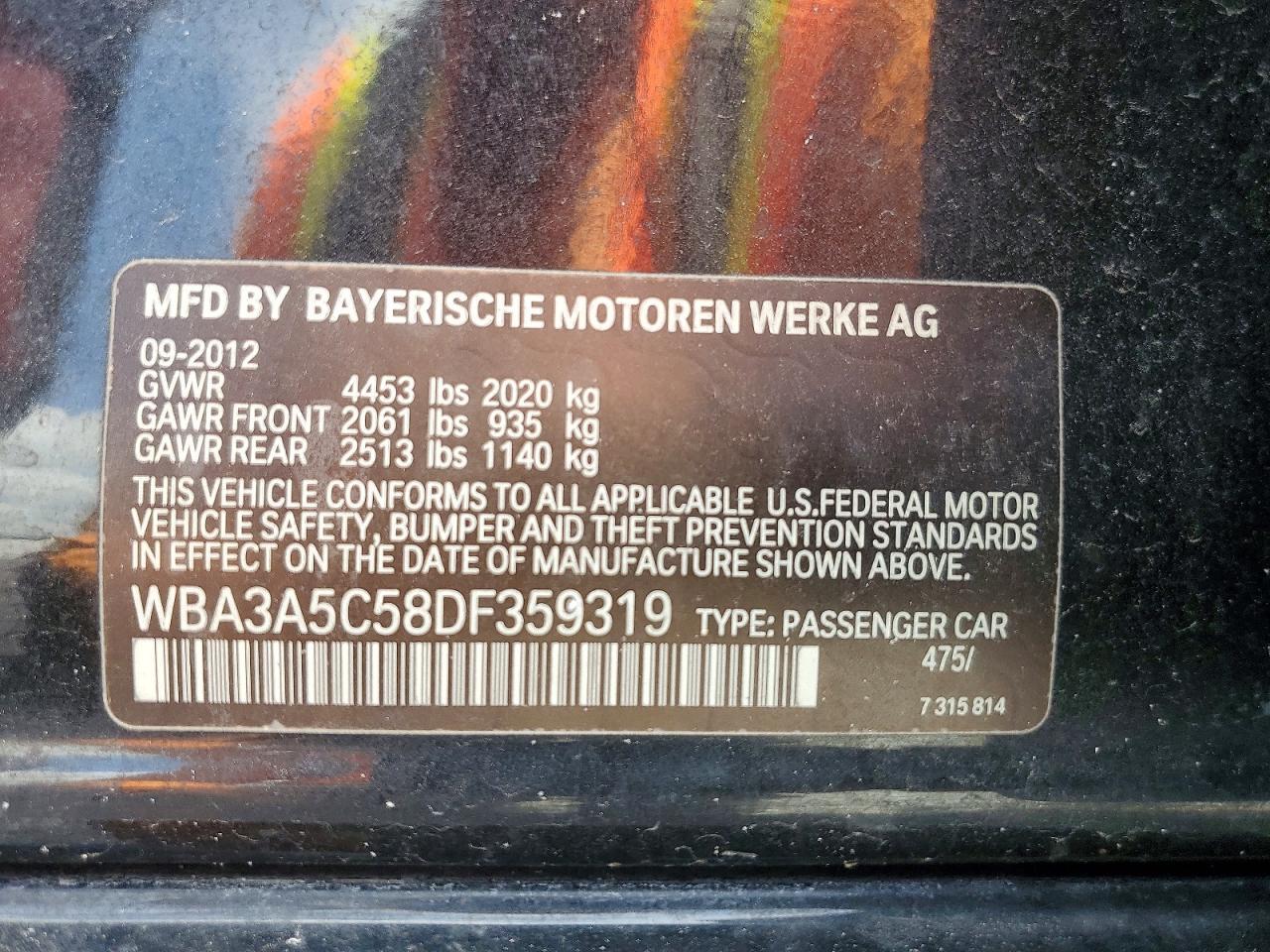 2013 BMW 328I - zdjęcie 13