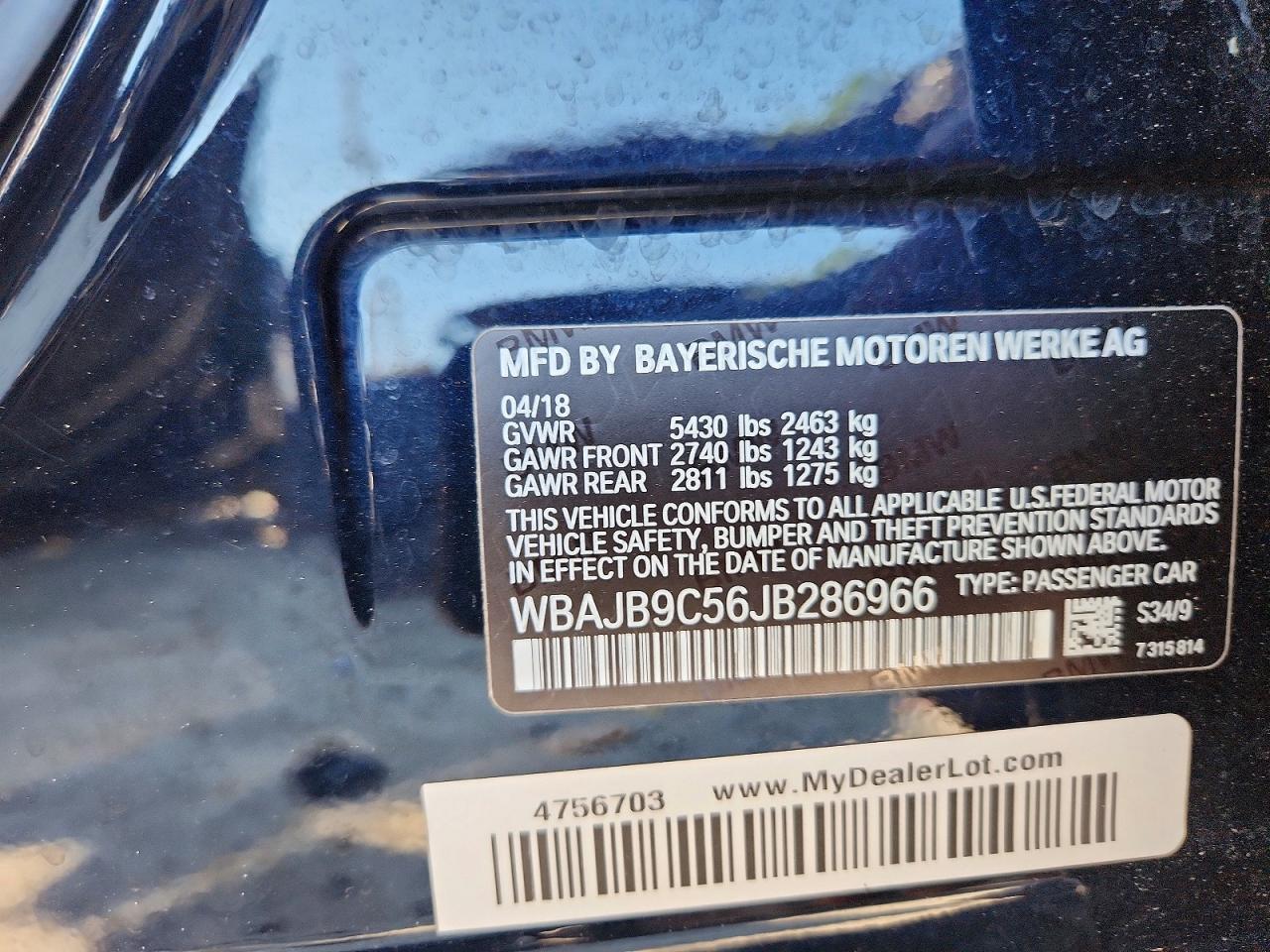 2018 BMW Seria 5 M550i - zdjęcie 13