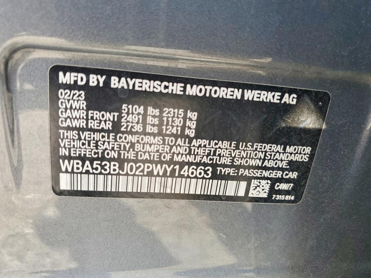 2023 BMW 540 I - zdjęcie 13