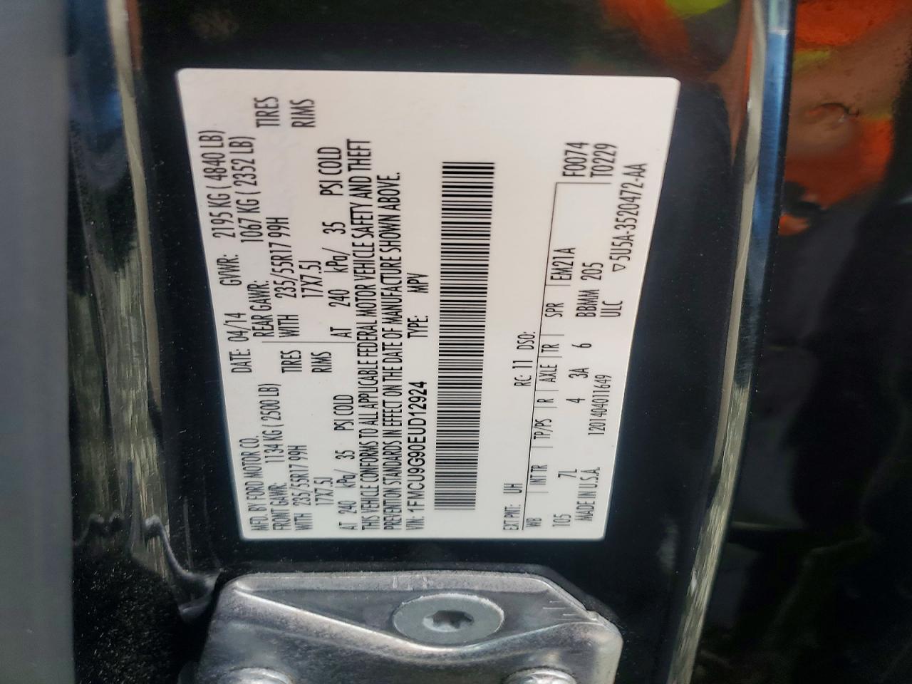 2014 Ford Escape Se - zdjęcie 12