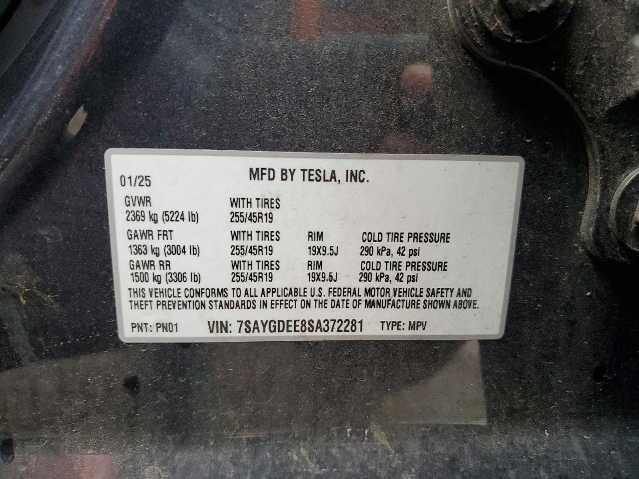 2025 Tesla Model Y - zdjęcie 12
