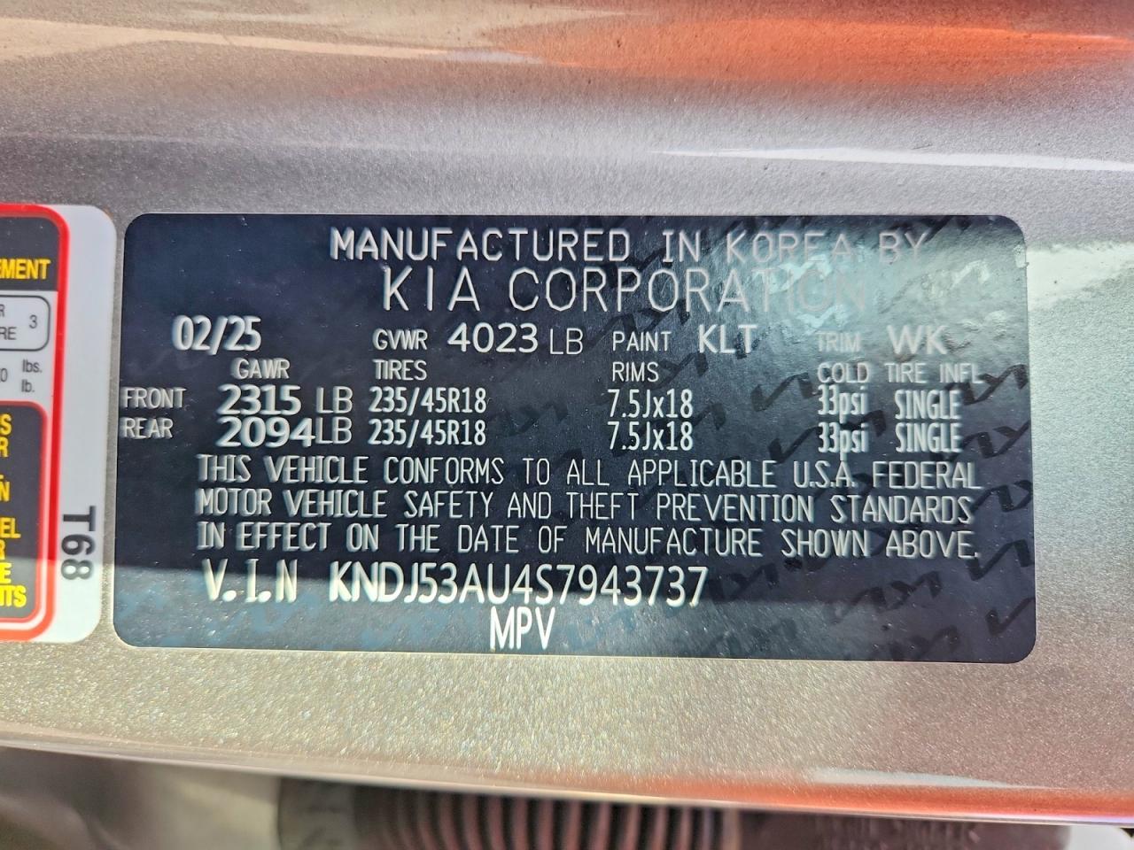 2025 Kia Soul Gt Line - zdjęcie 13