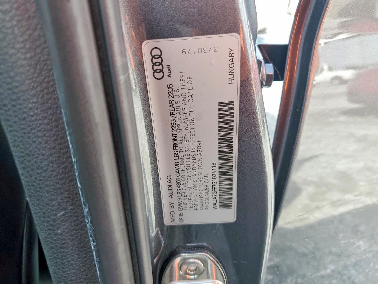 2016 Audi A3 Premium - zdjęcie 12
