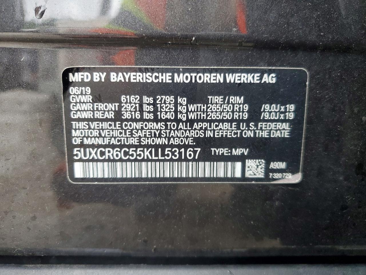2019 BMW X5 xDrive40I - zdjęcie 14