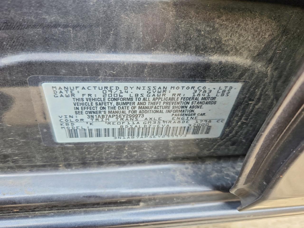 2014 Nissan Sentra Sv - zdjęcie 13