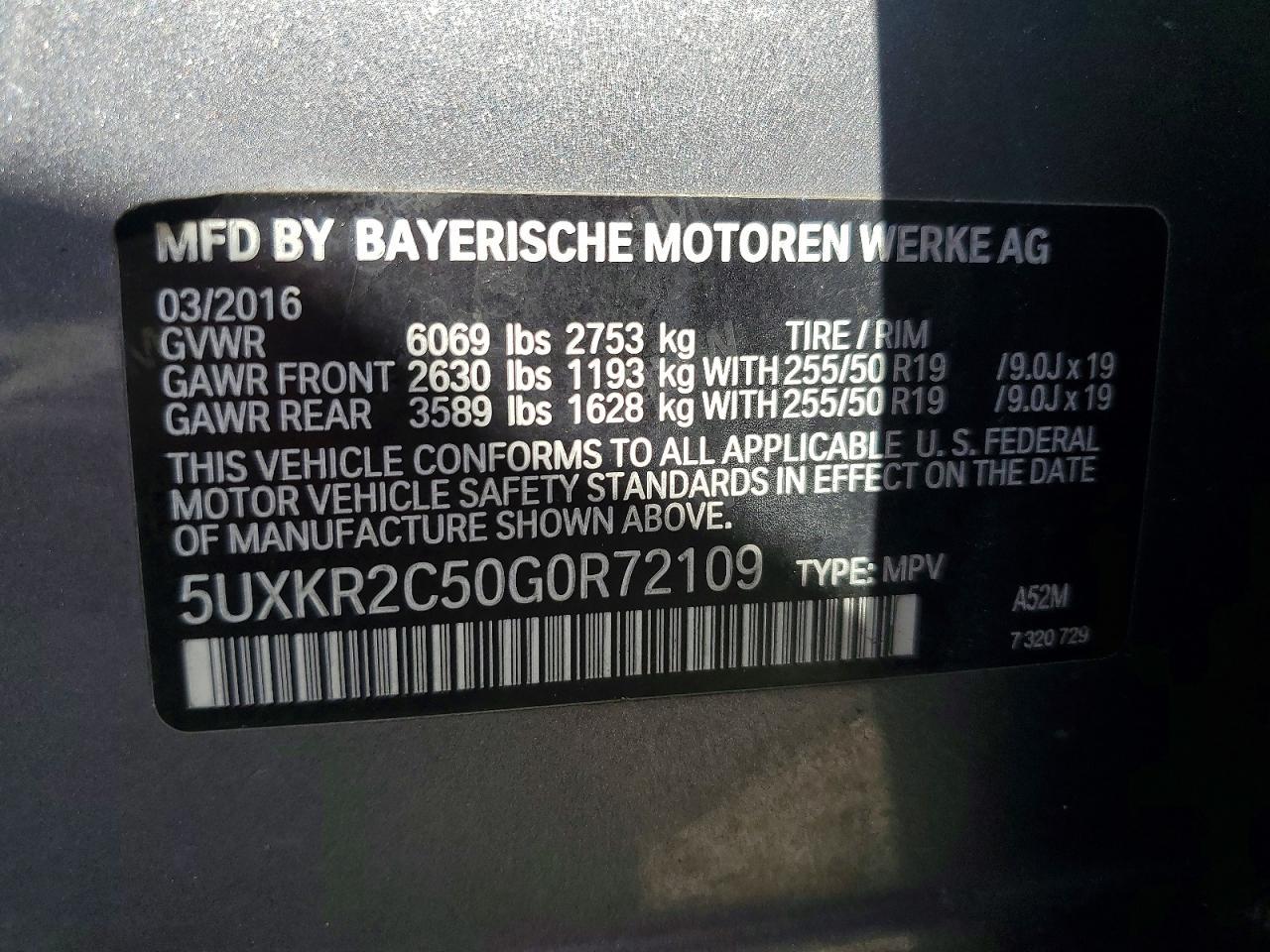 2016 BMW X5 Sdrive35I - zdjęcie 12
