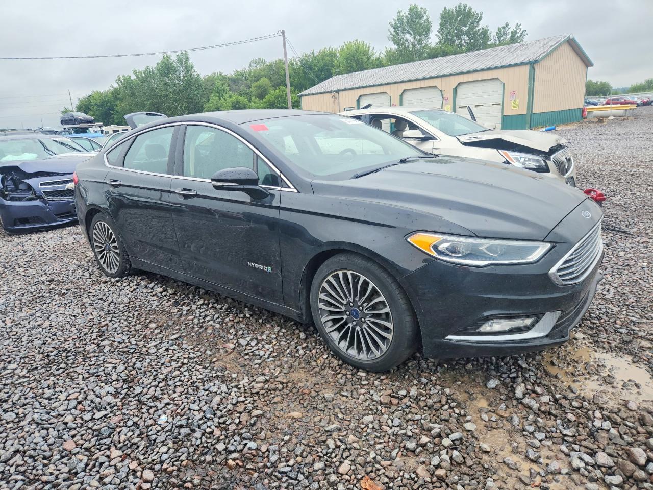 2017 Ford Fusion Titanium Hev - zdjęcie 4