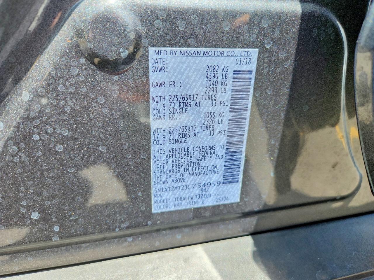 2018 Nissan Rogue S - zdjęcie 13