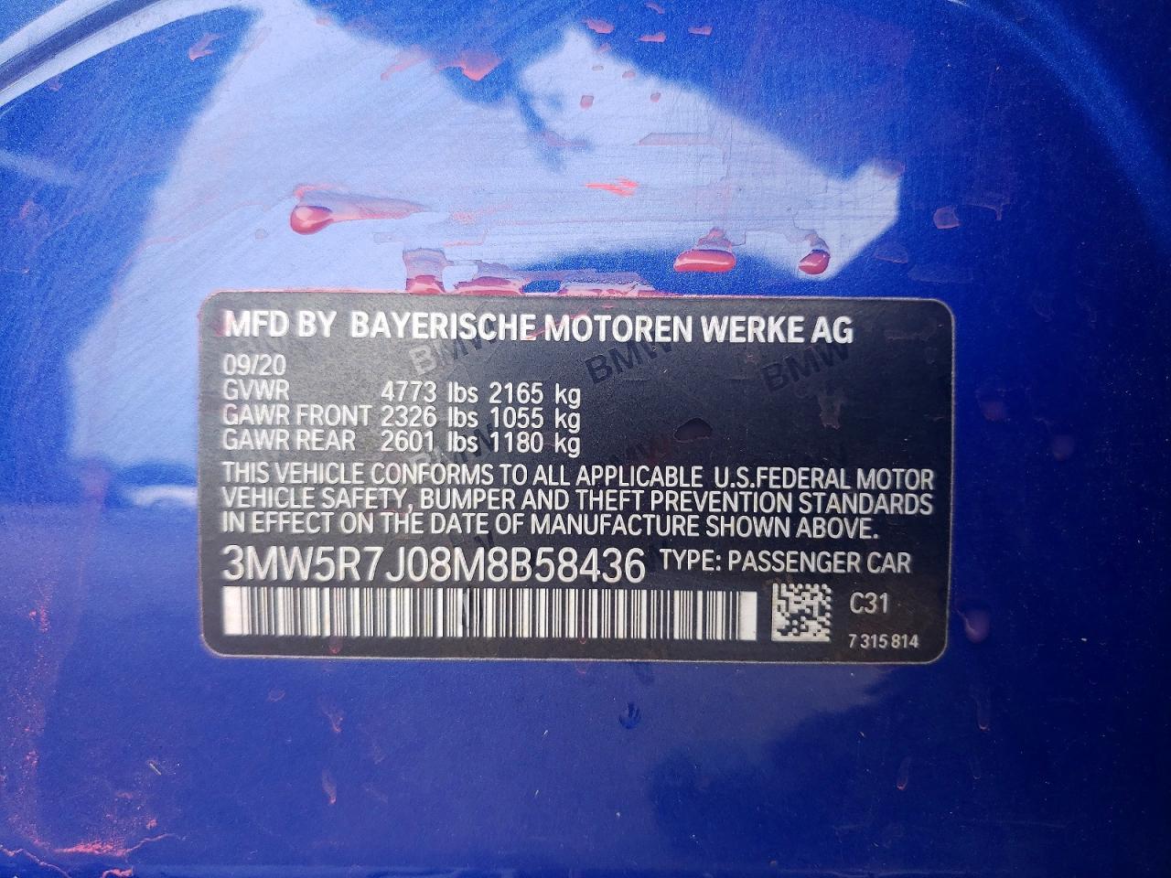 2021 BMW Seria 3 330i - zdjęcie 12