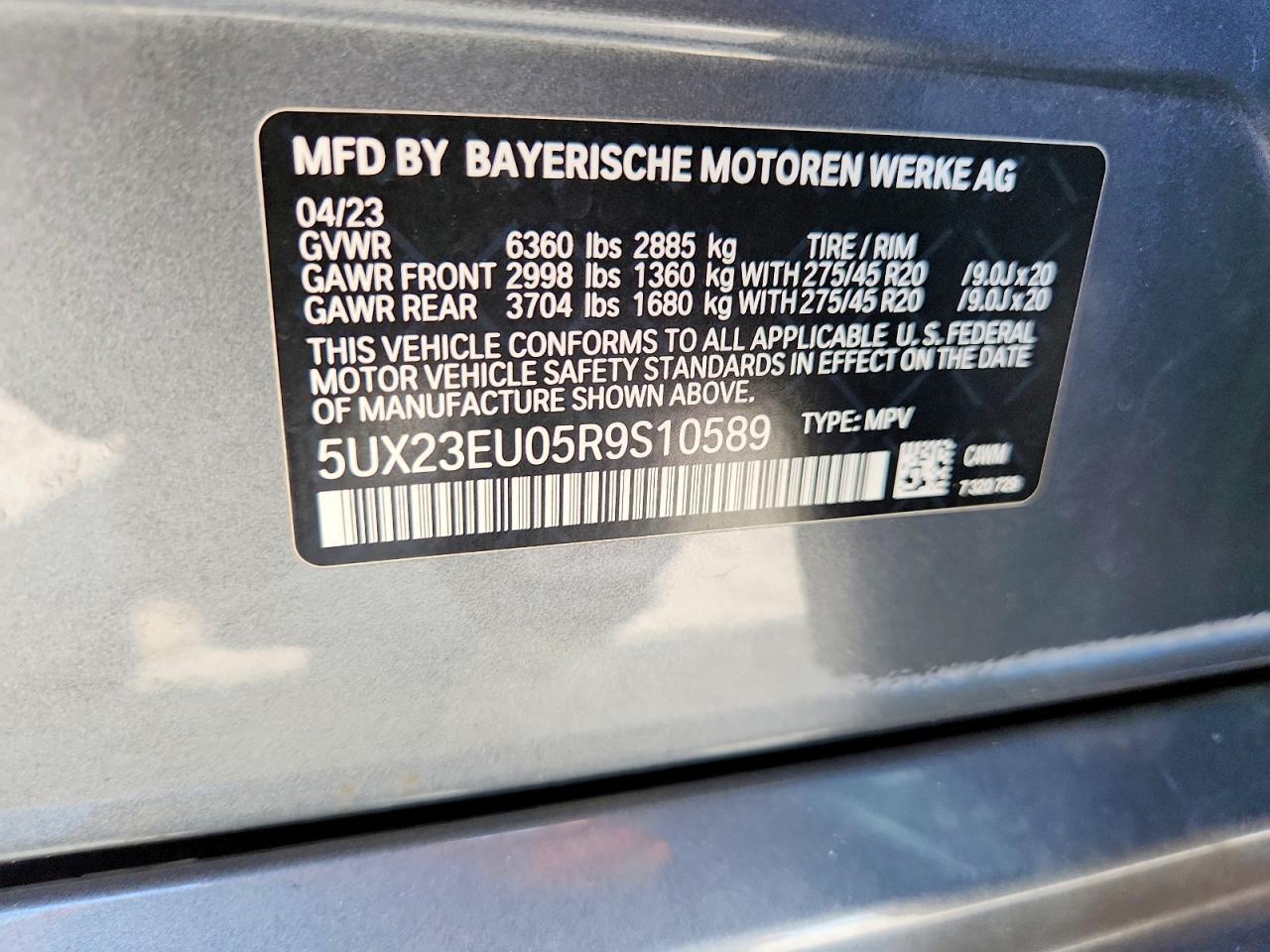 2024 BMW X5 xDrive40I - zdjęcie 14