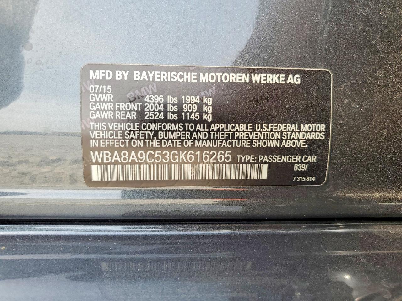 2016 BMW 320 I - zdjęcie 13