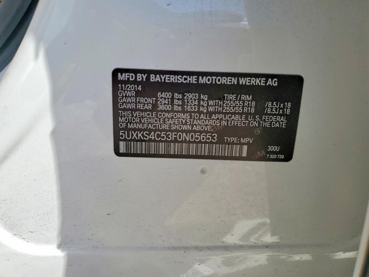 2015 BMW X5 xDrive35D - zdjęcie 14