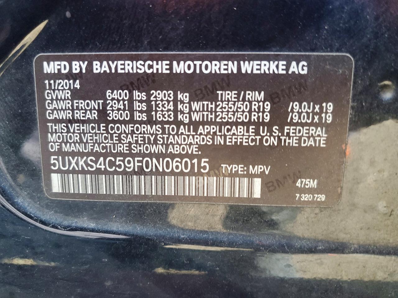 2015 BMW X5 xDrive35D - zdjęcie 13