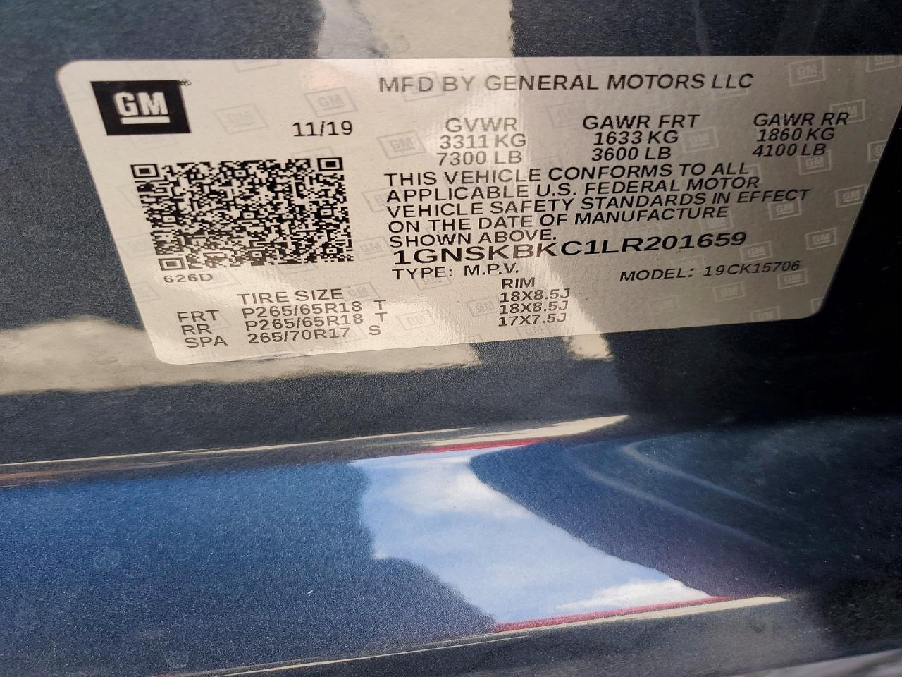 2020 Chevrolet Tahoe K1500 Lt - zdjęcie 14