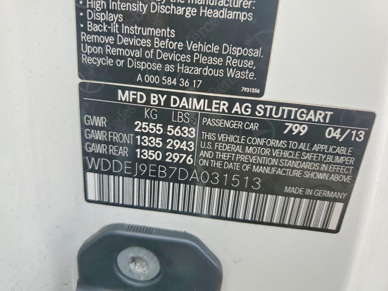 2013 Mercedes-Benz Cl 550 4Matic - zdjęcie 12