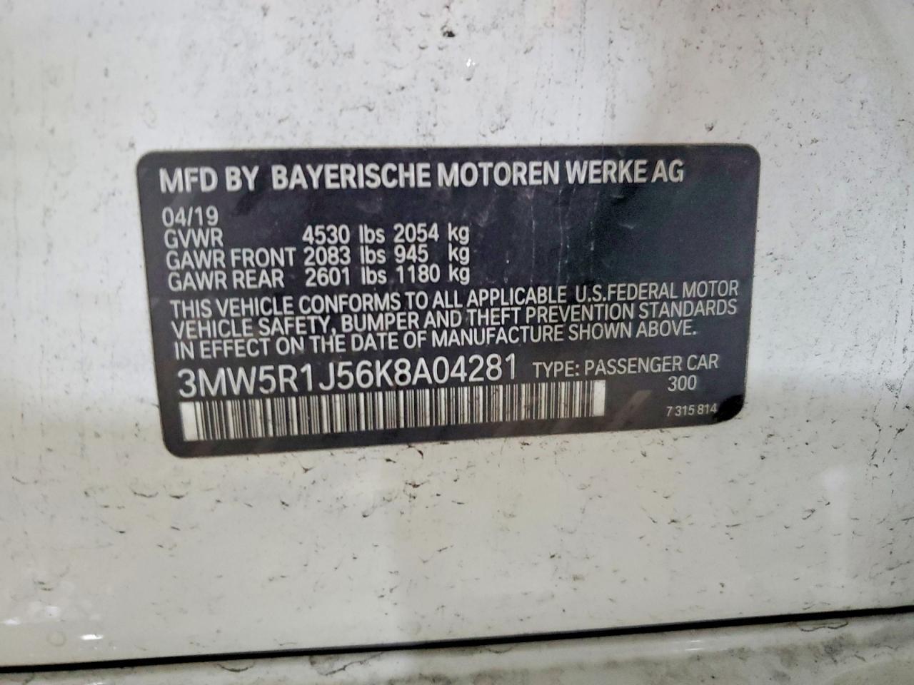 2019 BMW 330I - zdjęcie 13