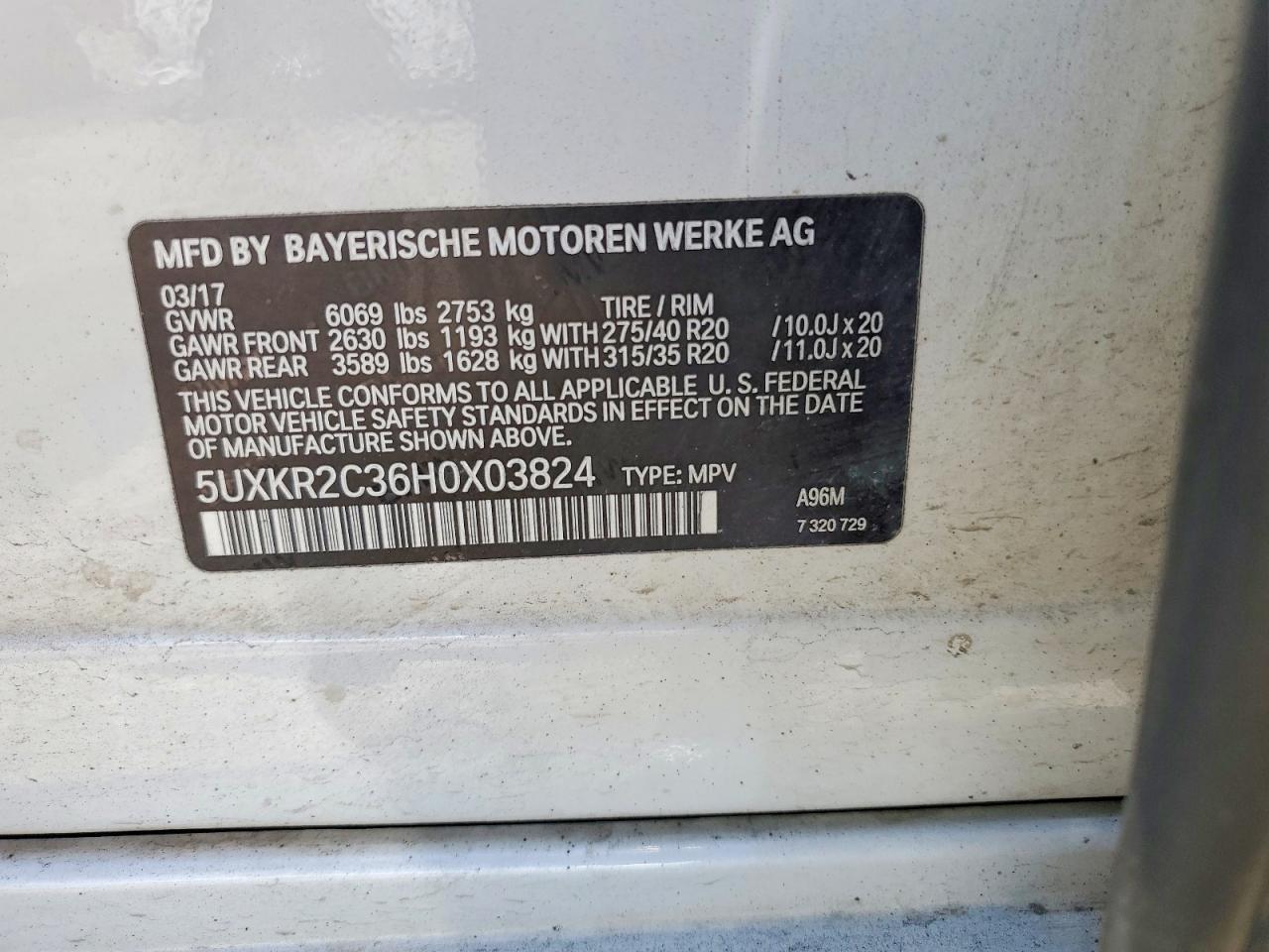 2017 BMW X5 Sdrive35I - zdjęcie 14