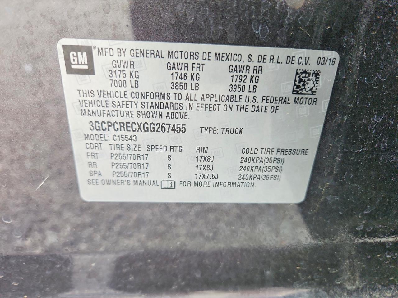 2016 Chevrolet Silverado C1500 Lt - zdjęcie 12