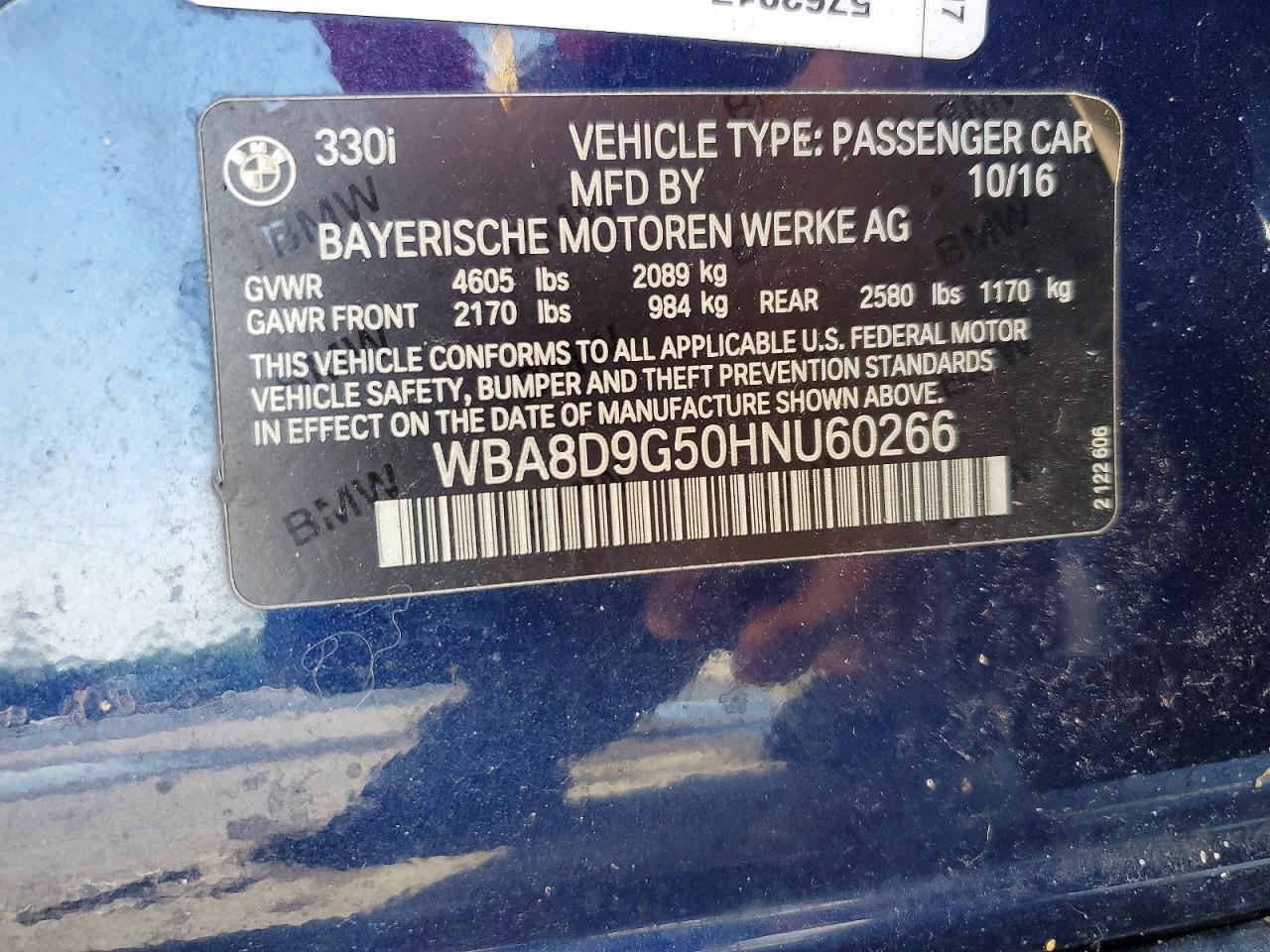 2017 BMW 330 Xi - zdjęcie 13