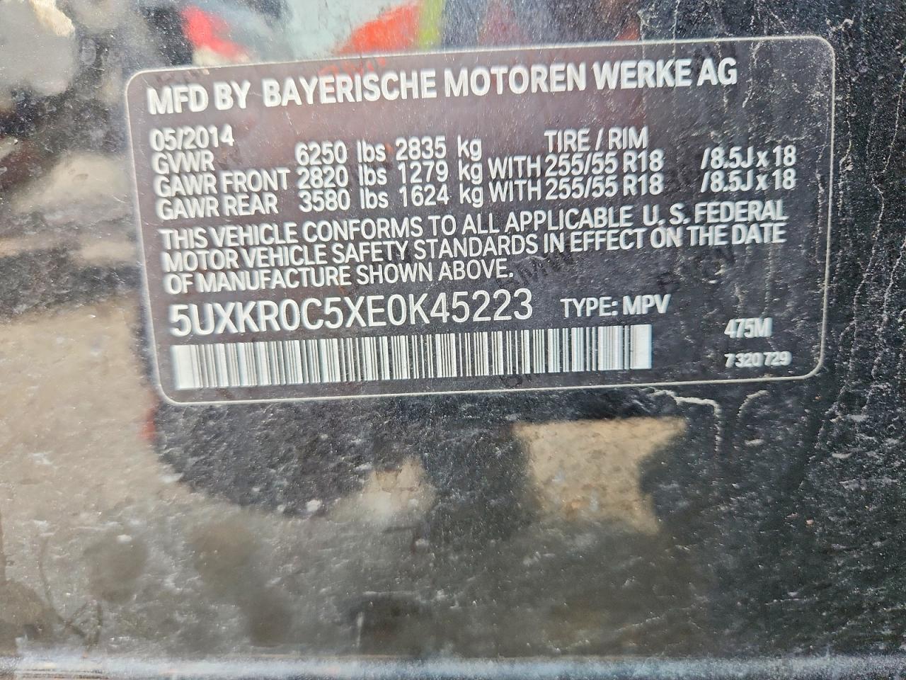 2014 BMW X5 xDrive35I - zdjęcie 14