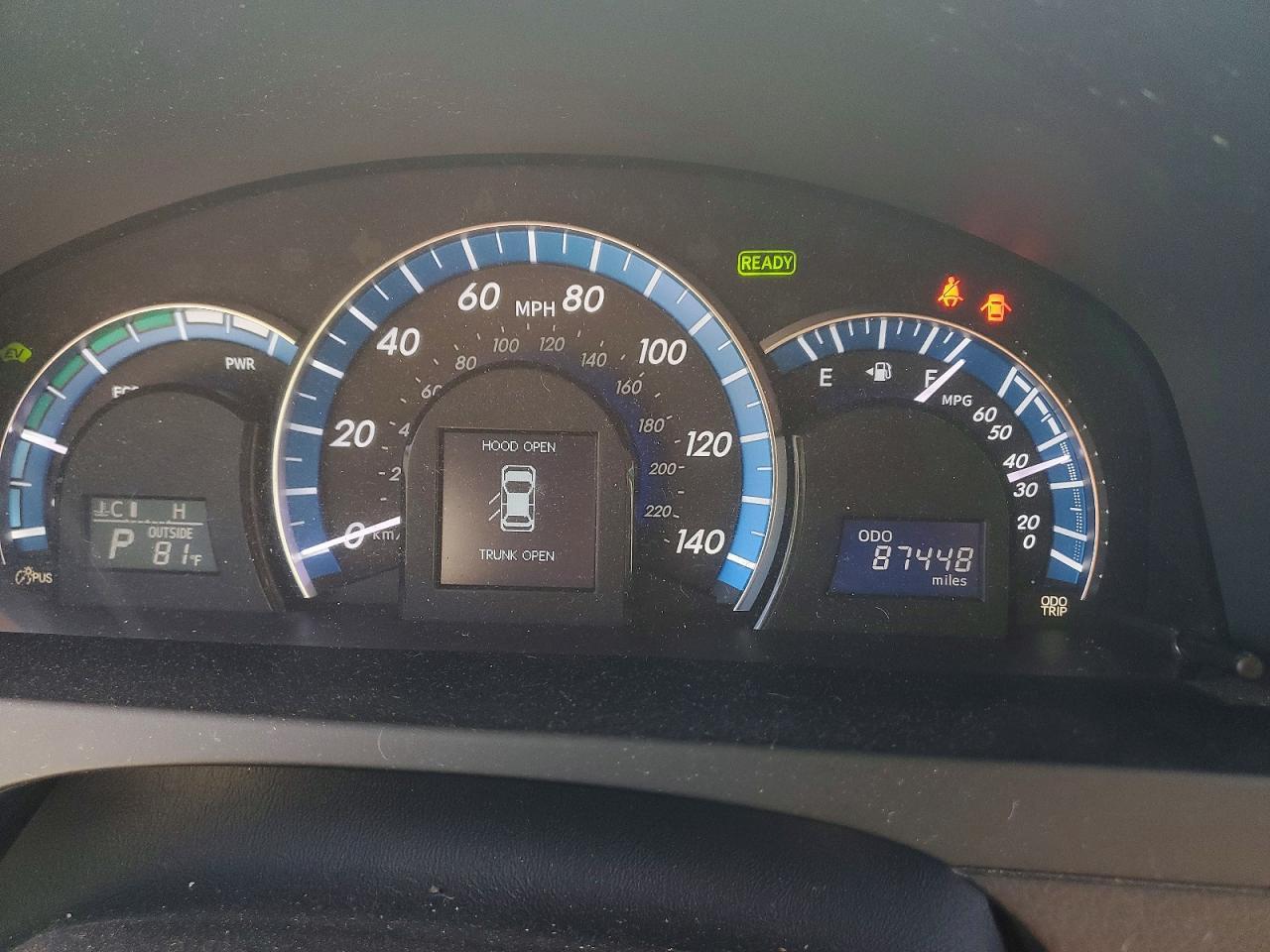 2014 Toyota Camry Hybrid Xle - zdjęcie 9