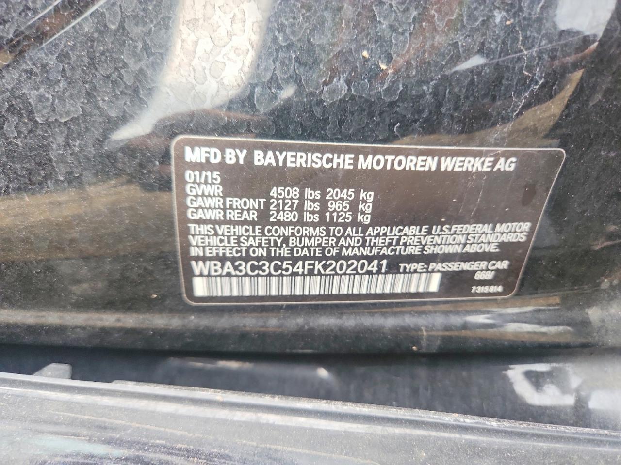 2015 BMW 320 I xDrive - zdjęcie 12