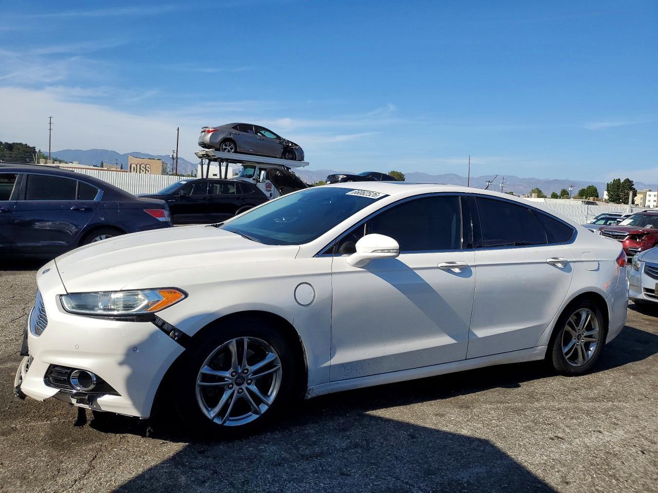 2016 Ford Fusion Titanium Phev - zdjęcie główne