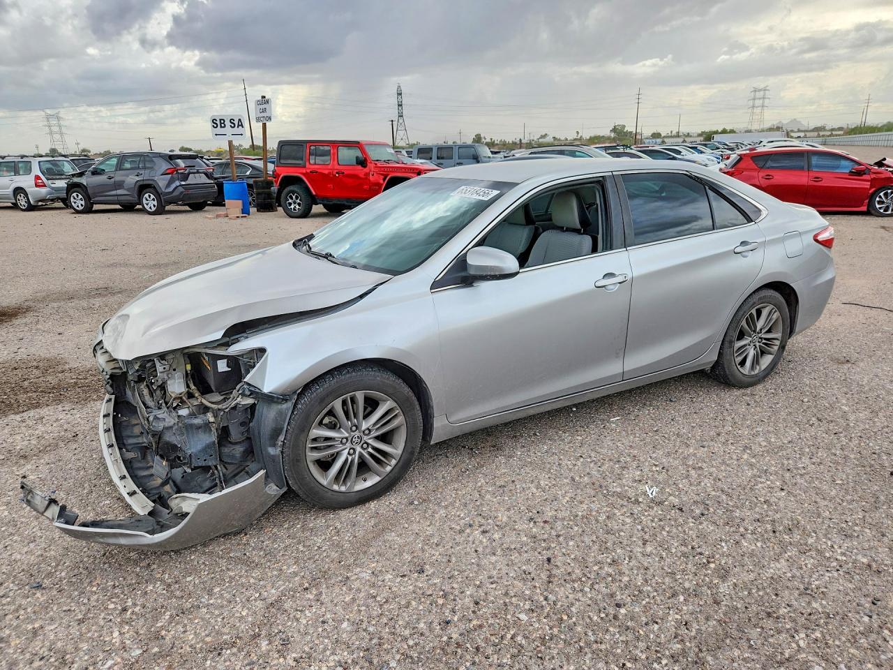 2015 Toyota Camry Se - zdjęcie główne
