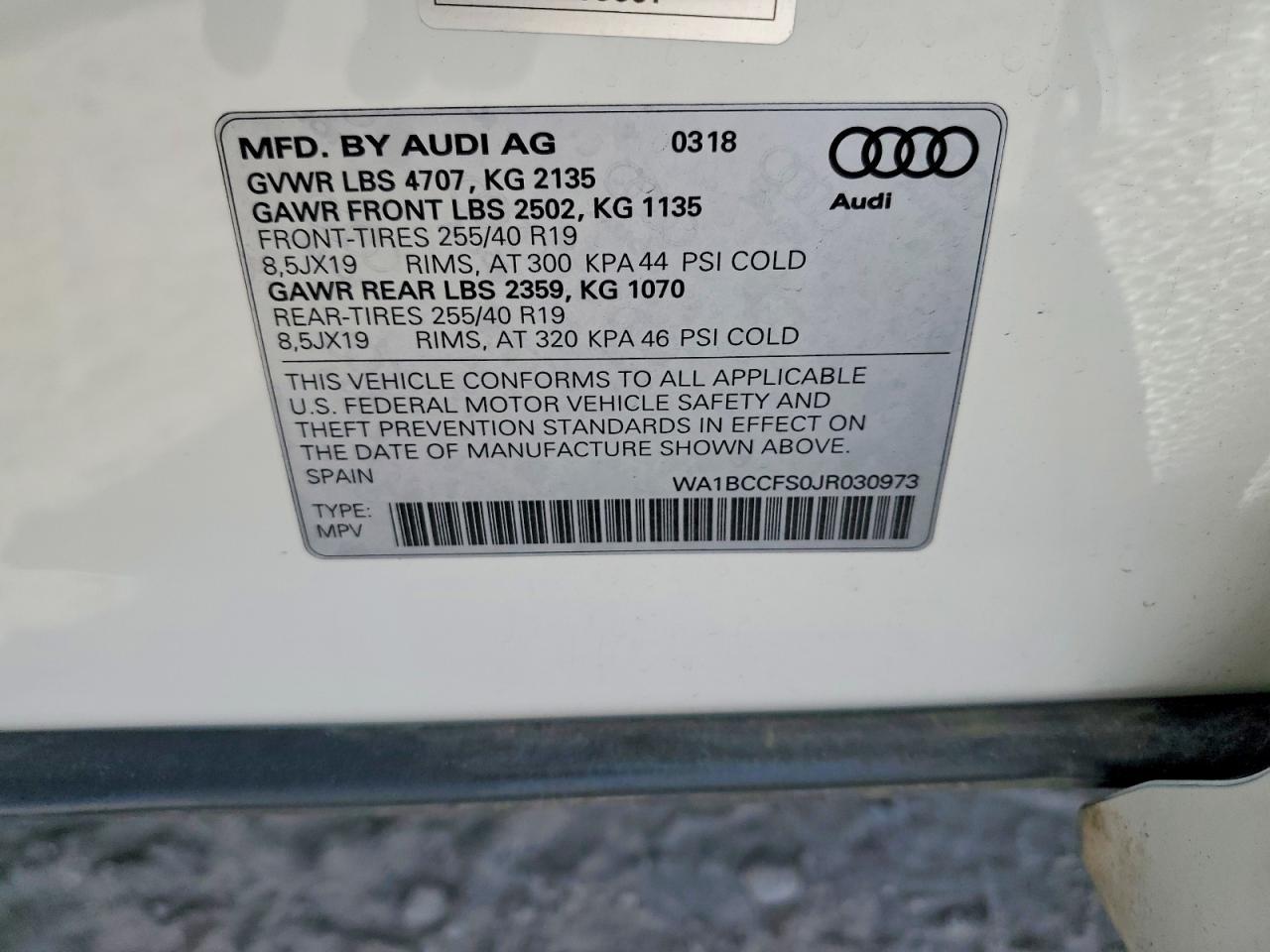 2018 Audi Q3 Premium - zdjęcie 13