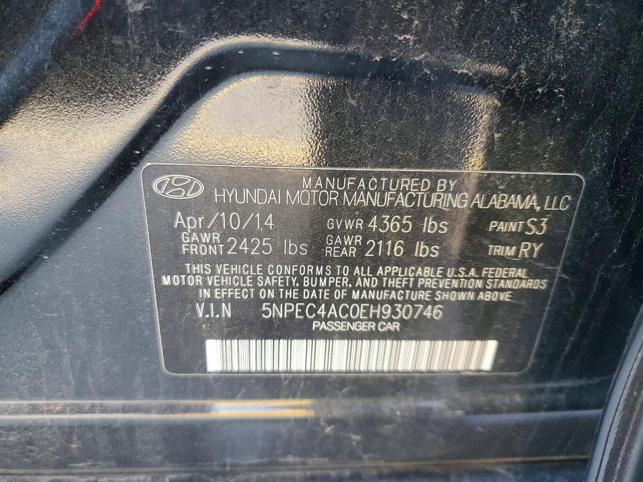 2014 Hyundai Sonata Se - zdjęcie 12