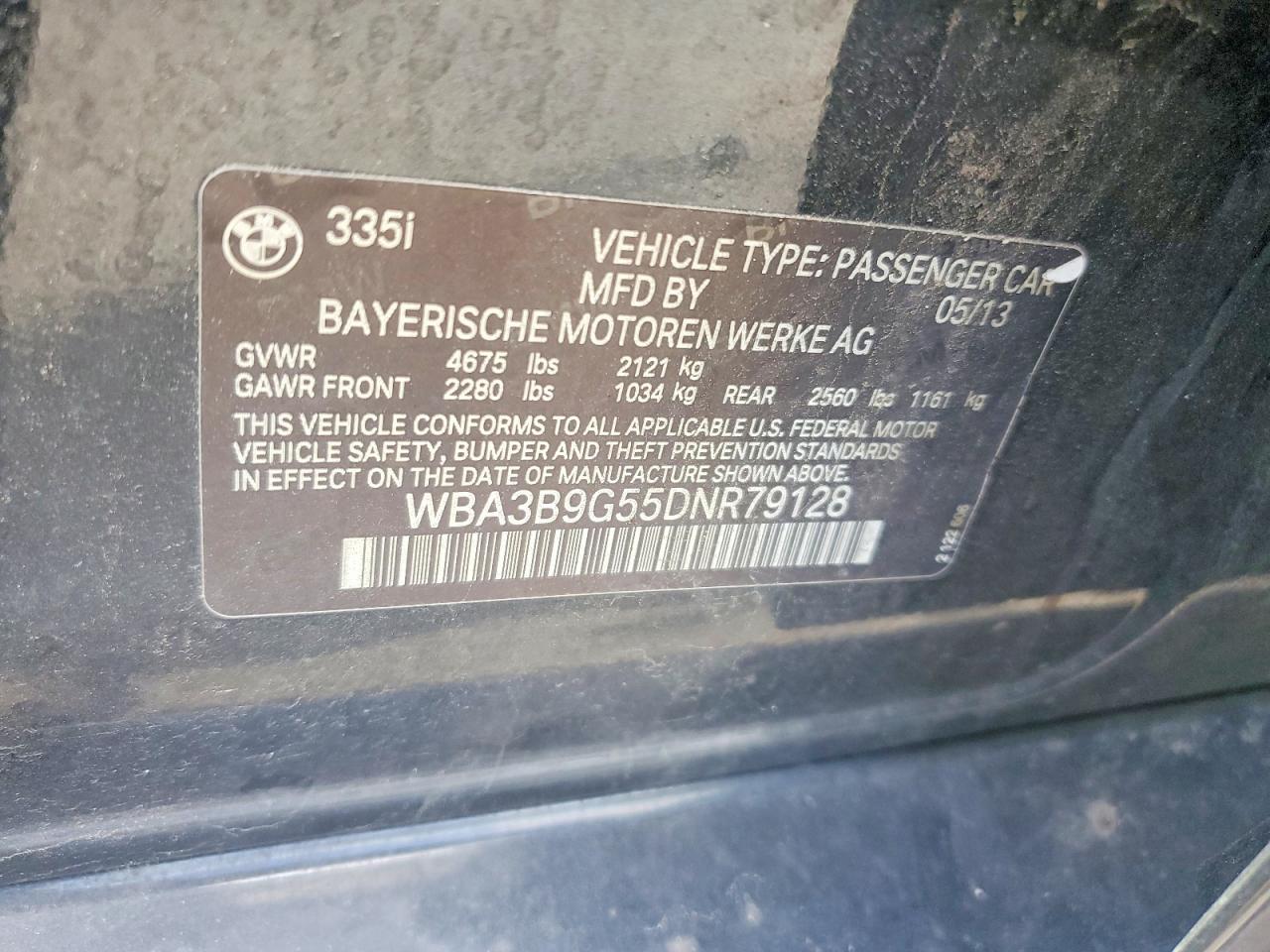 2013 BMW 335 Xi - zdjęcie 12