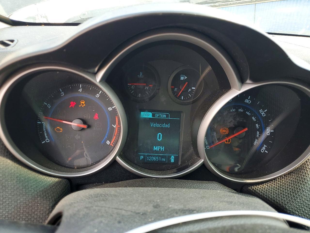 2014 Chevrolet Cruze Lt - zdjęcie 9