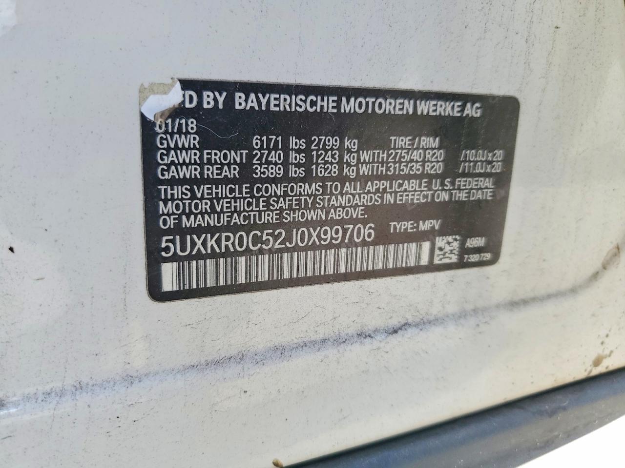 2018 BMW X5 xDrive35I - zdjęcie 13