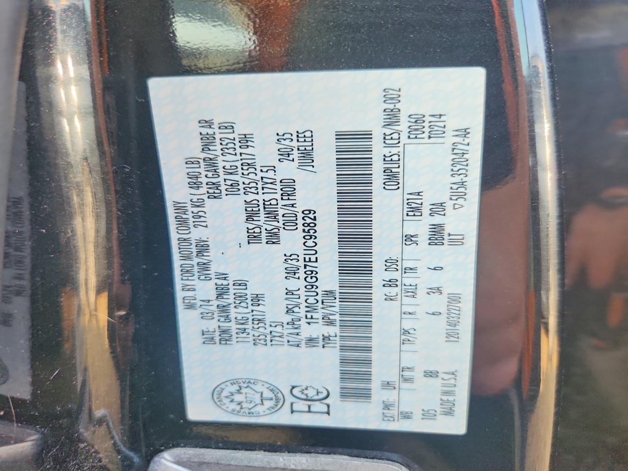 2014 Ford Escape Se - zdjęcie 13
