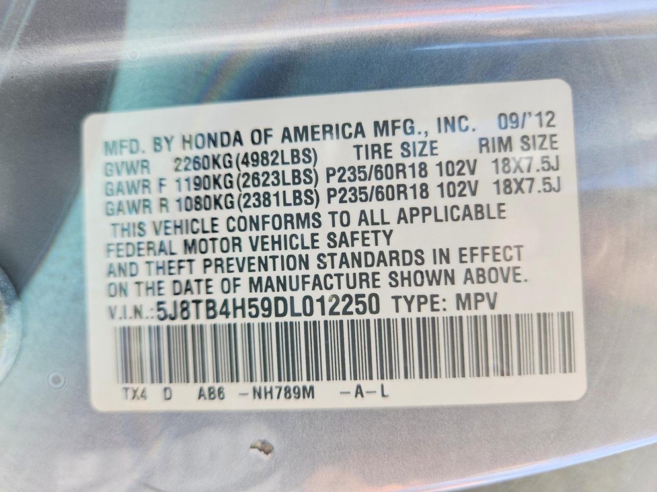 2013 Acura Rdx Technology - zdjęcie 14