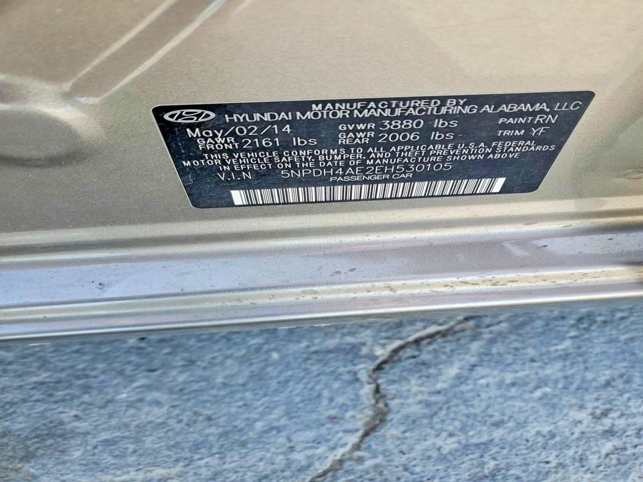 2014 Hyundai Elantra Se - zdjęcie 12