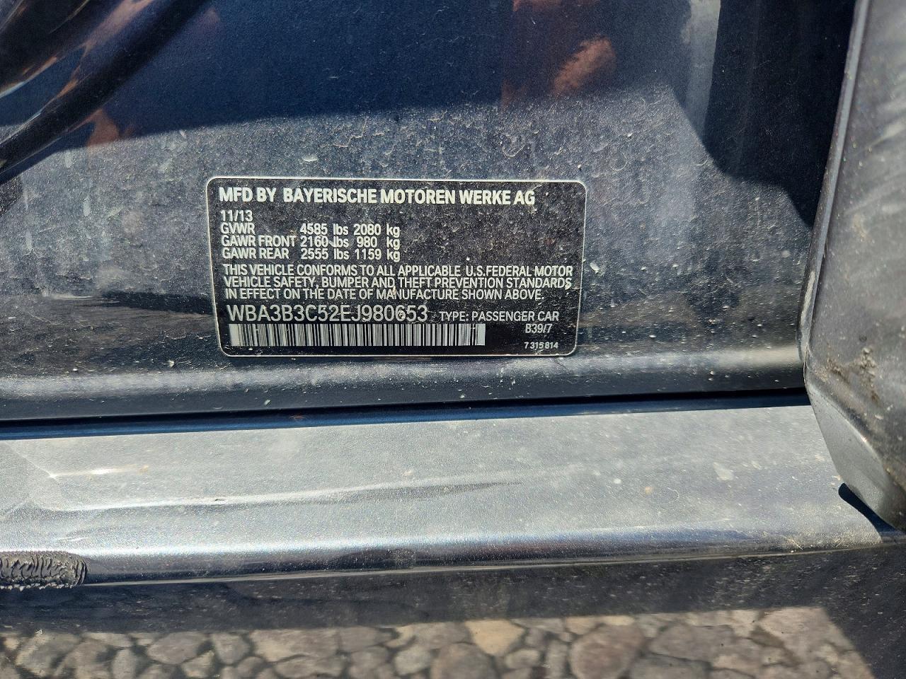 2014 BMW Seria 3 328i - zdjęcie 12