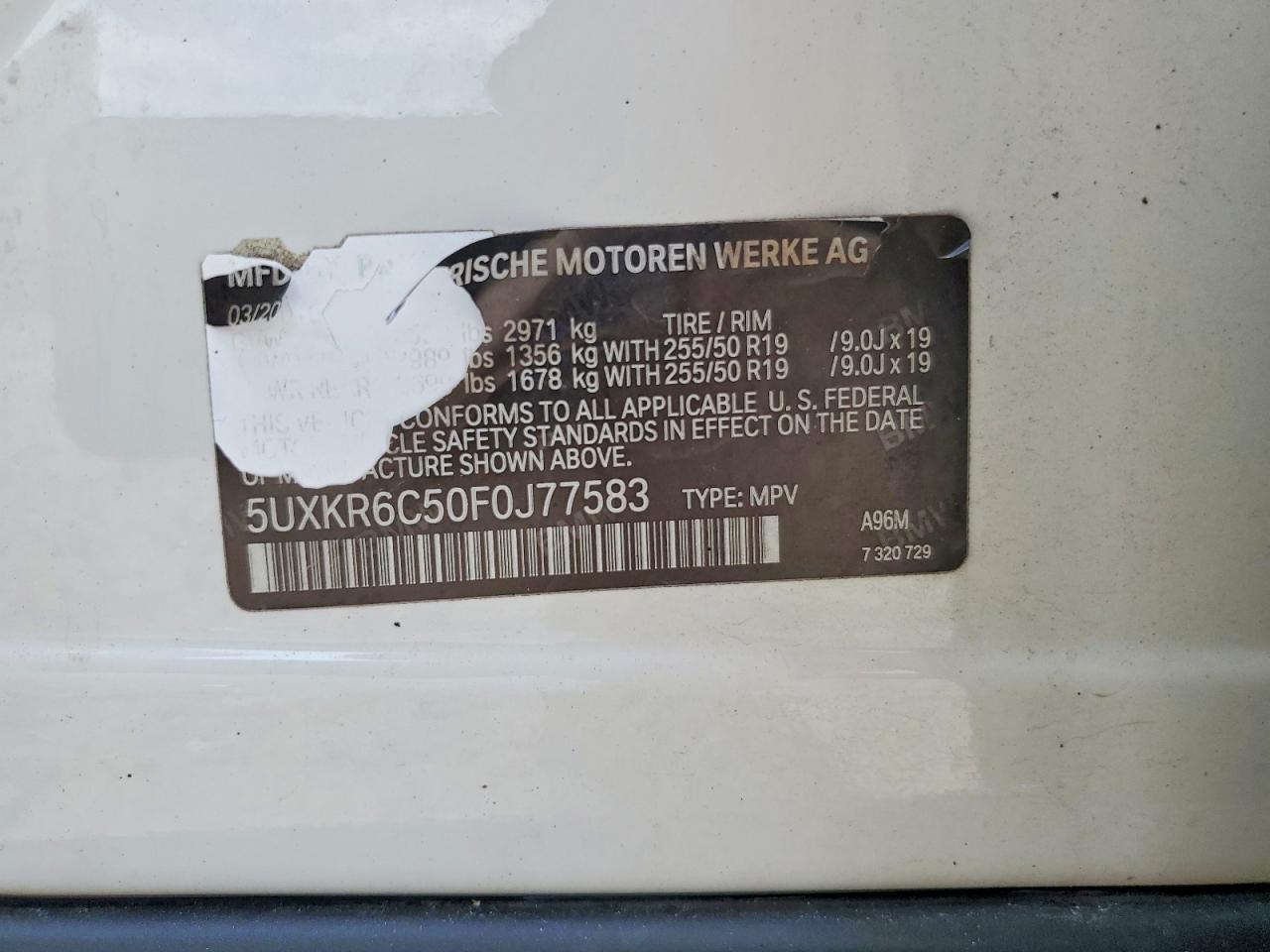 2015 BMW X5 xDrive50I - zdjęcie 13
