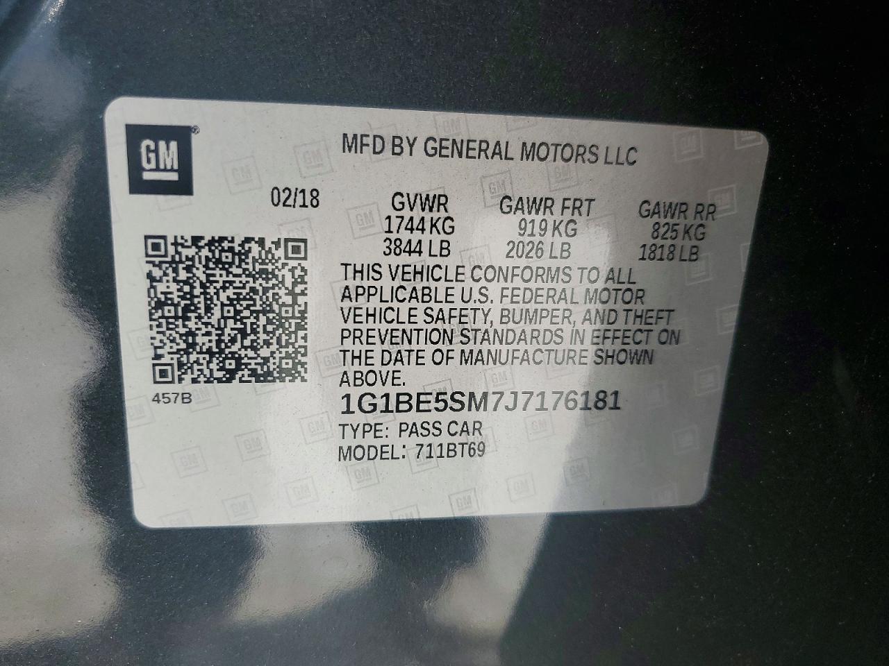 2018 Chevrolet Cruze Lt - zdjęcie 12