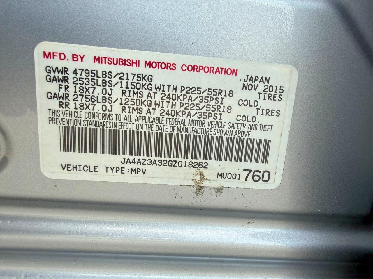 2016 Mitsubishi Outlander Se - zdjęcie 10