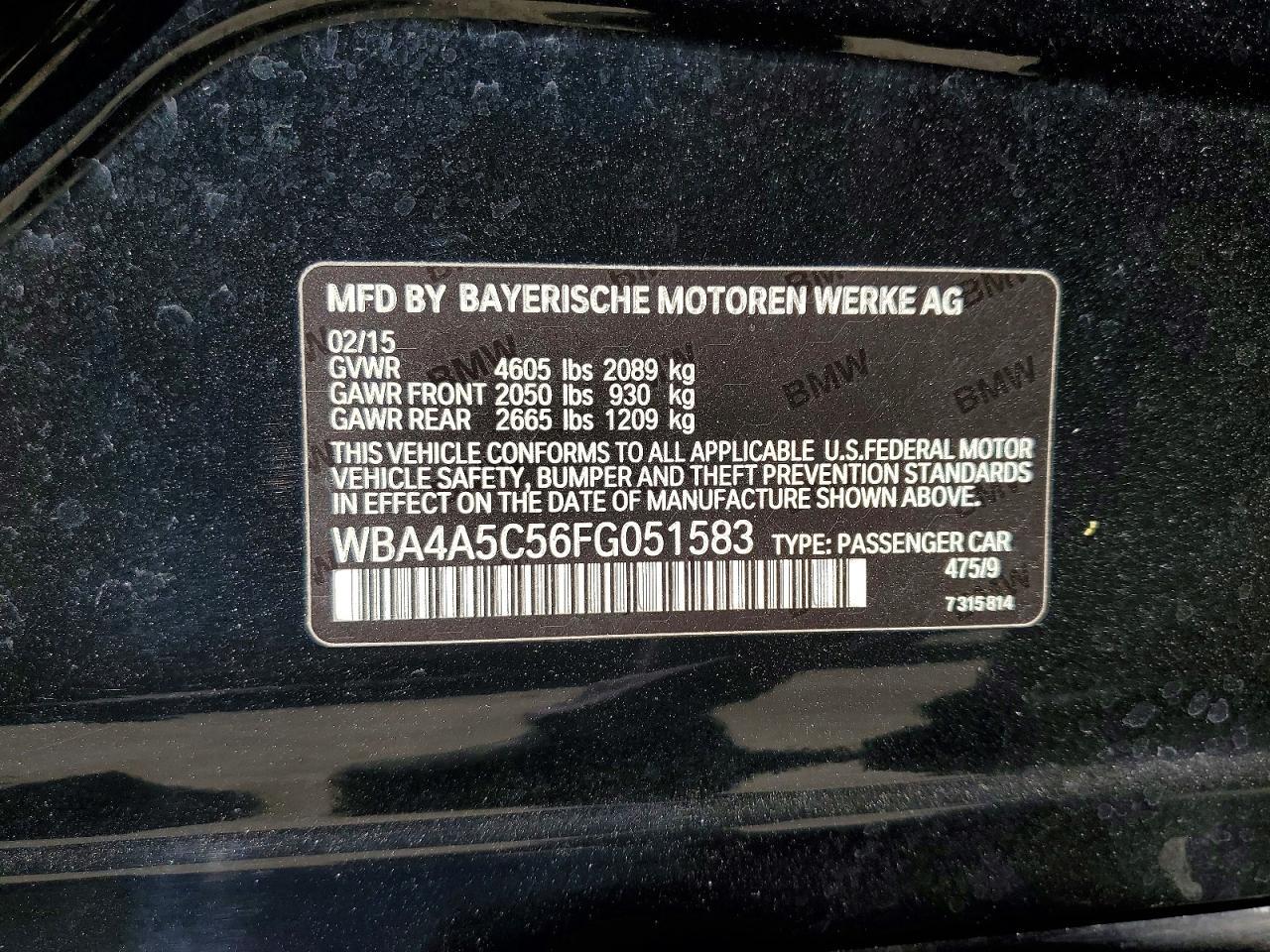2015 BMW 428 I Gran Coupe - zdjęcie 12