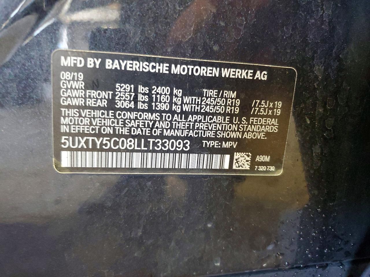 2020 BMW X3 xDrive30I - zdjęcie 13
