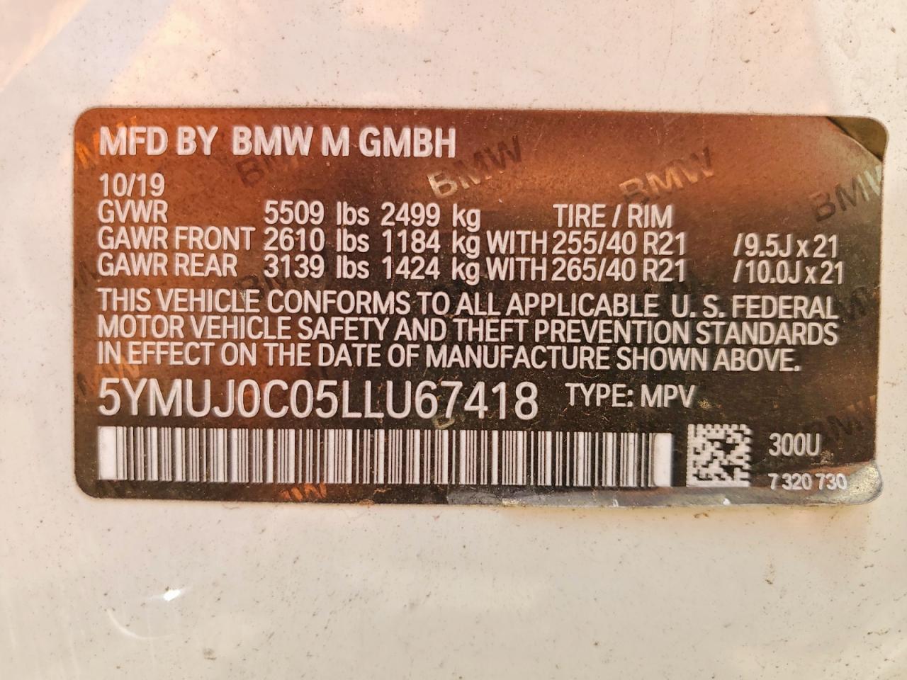 2020 BMW X4 M Competition - zdjęcie 13