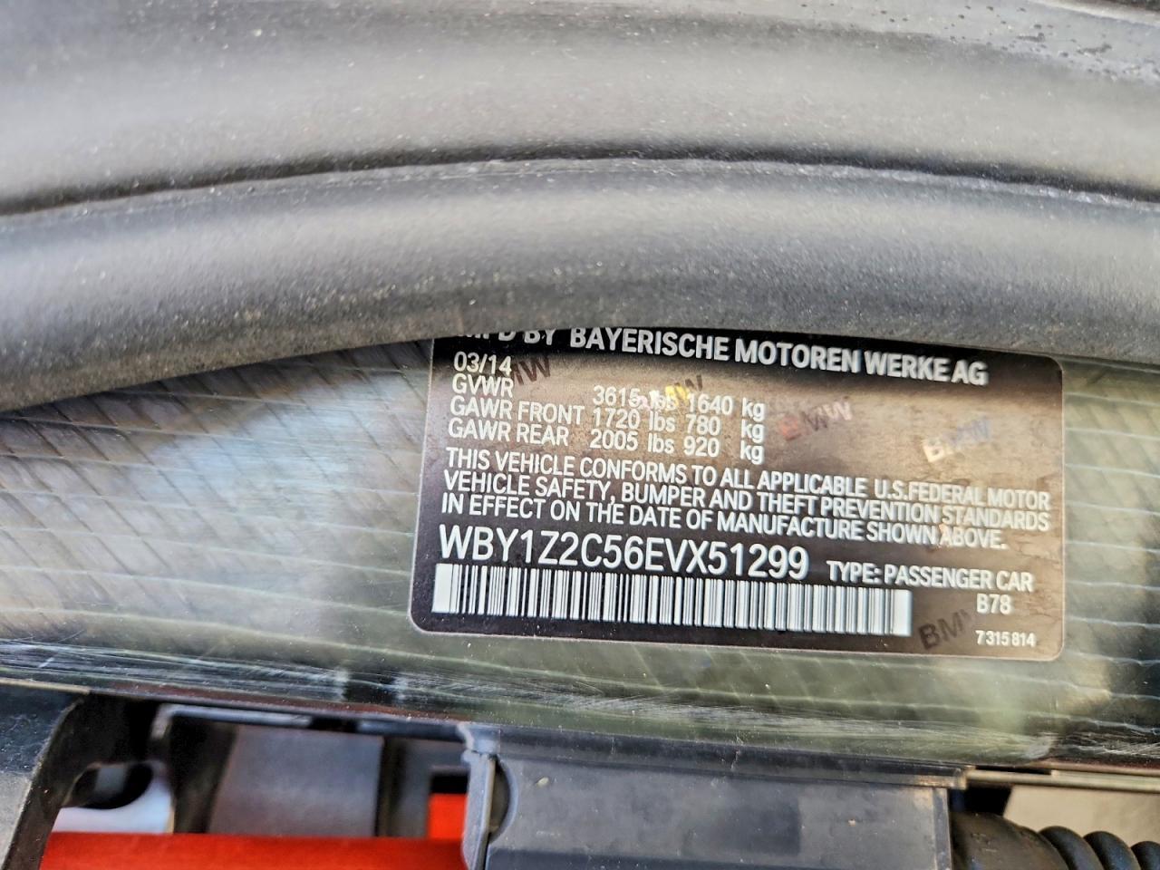 2014 BMW I3 Bev - zdjęcie 12
