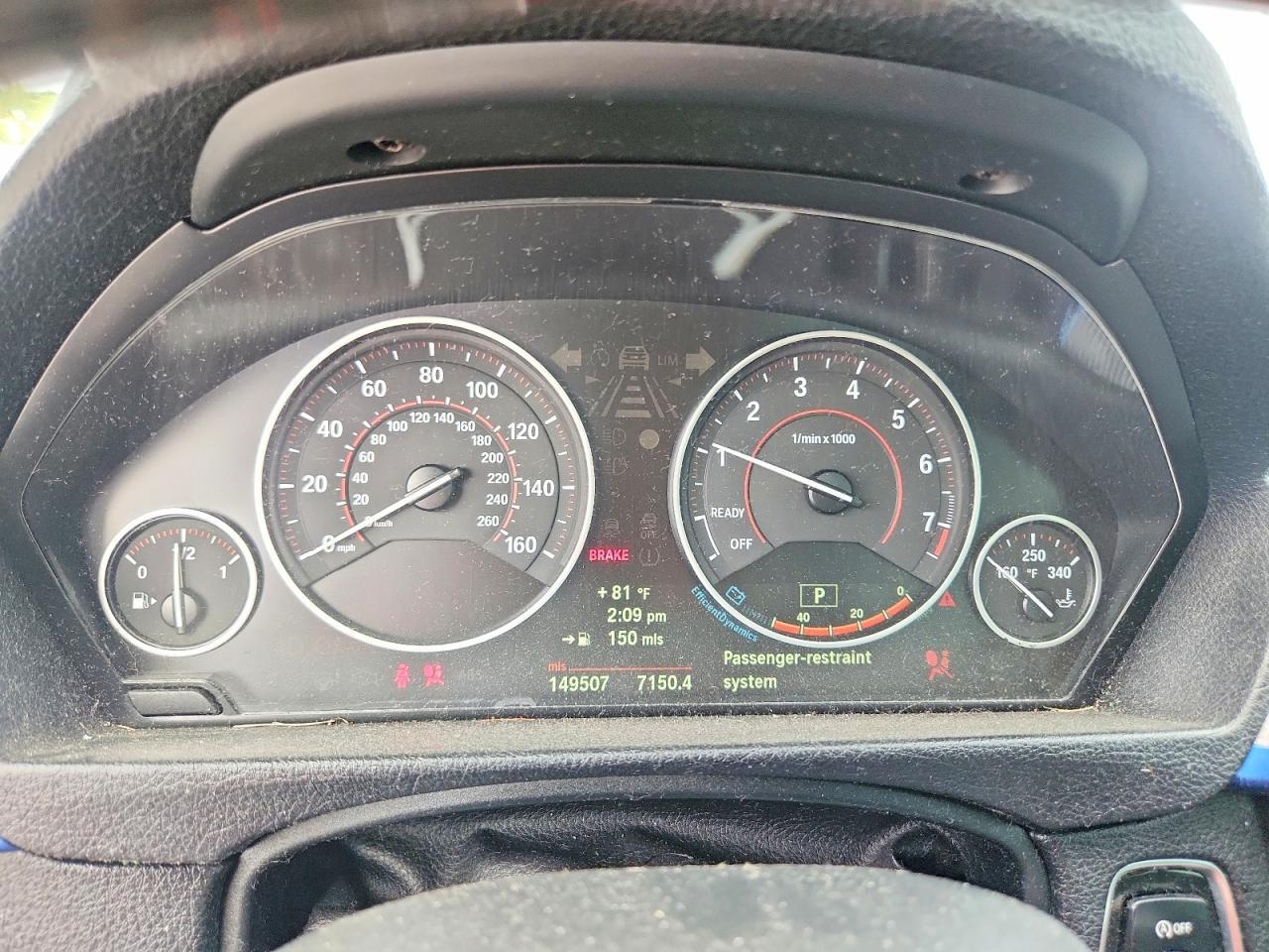 2013 BMW Seria 3 335i - zdjęcie 9