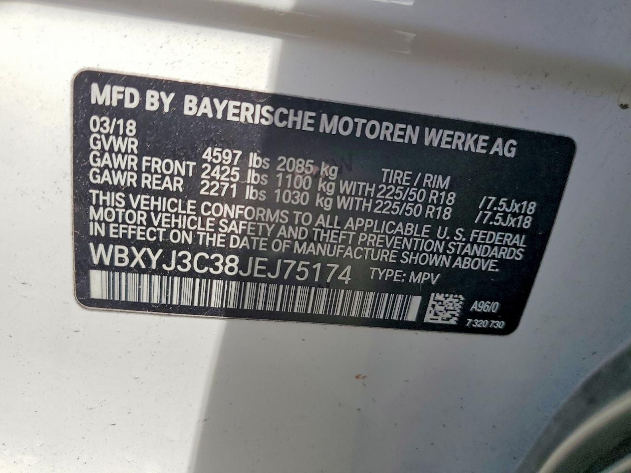 2018 BMW X2 Sdrive28I - zdjęcie 13